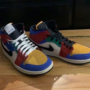 Jordan 1 Mid SE Fearless Blue the Great